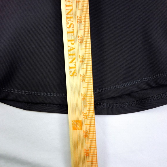 Spyder Active Women Black Full Zip Mock Neck Athletic Jacket Medium Thumbholes - Picture 6 of 7